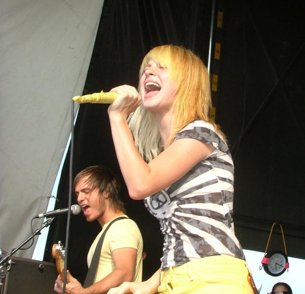 paramore warped tour 2007