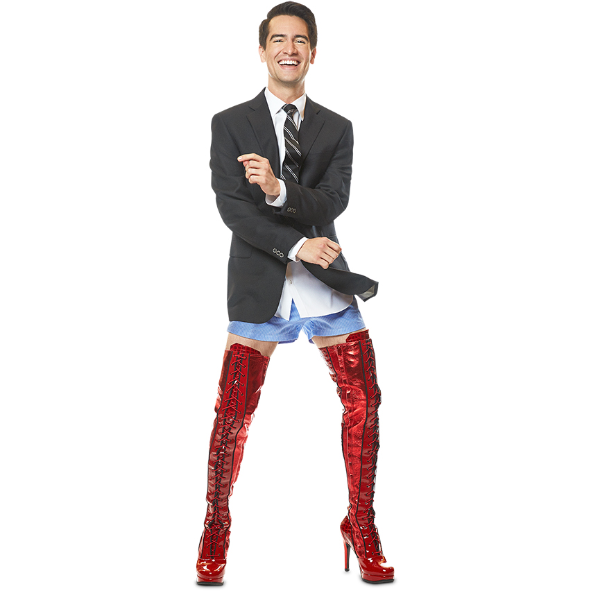 brendon urie red boots