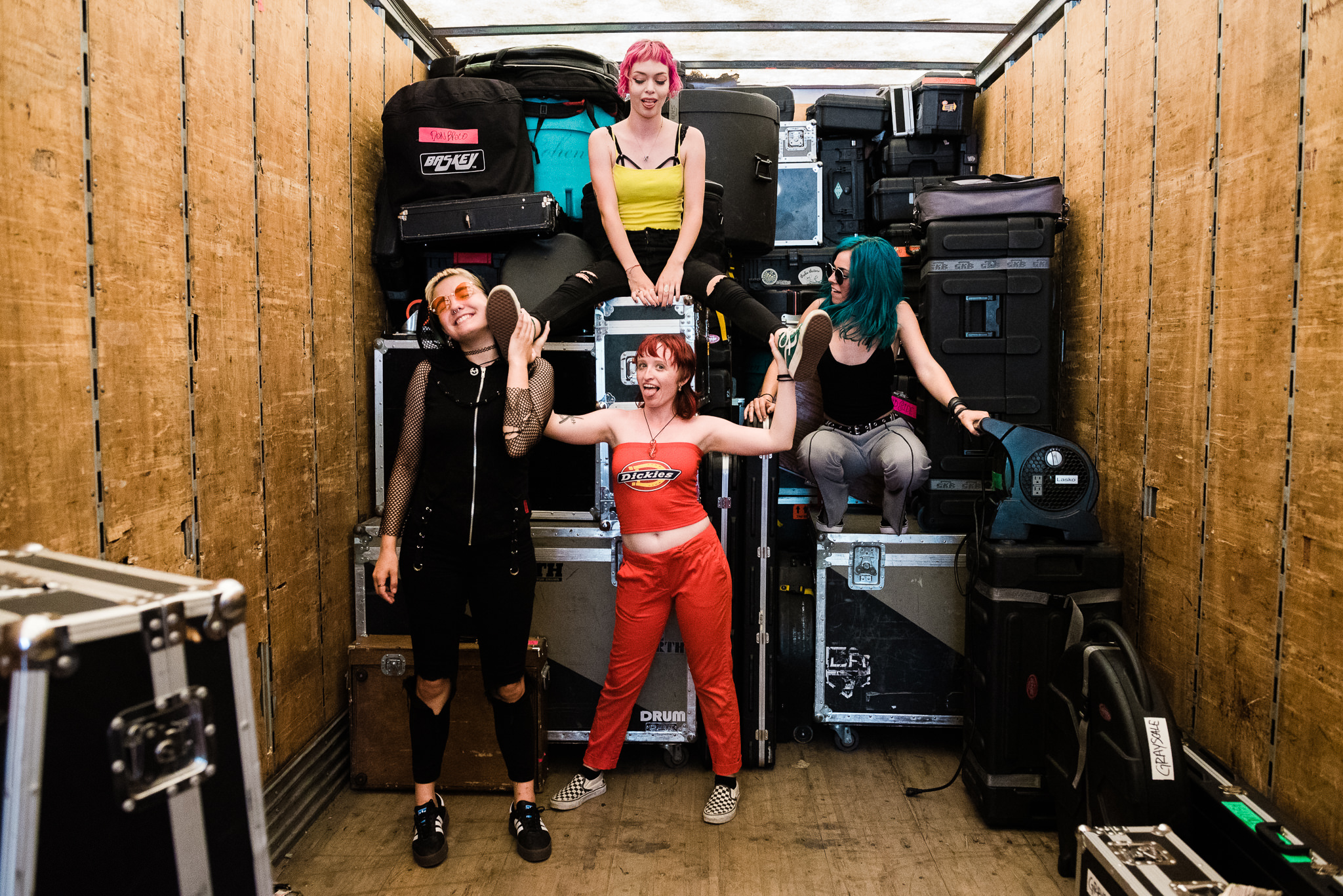 Doll Skin Warped Tour 2018 PNC Bank Arts Center Holmdel NJ Stars and Scars Photo