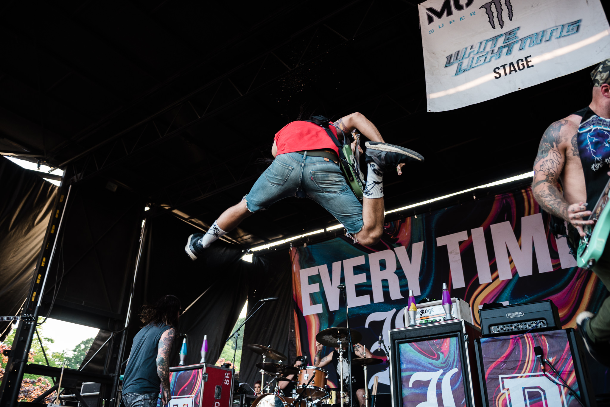 Every Time I Die Warped Tour 2018 PNC Bank Arts Center Holmdel NJ Stars and Scars Photo