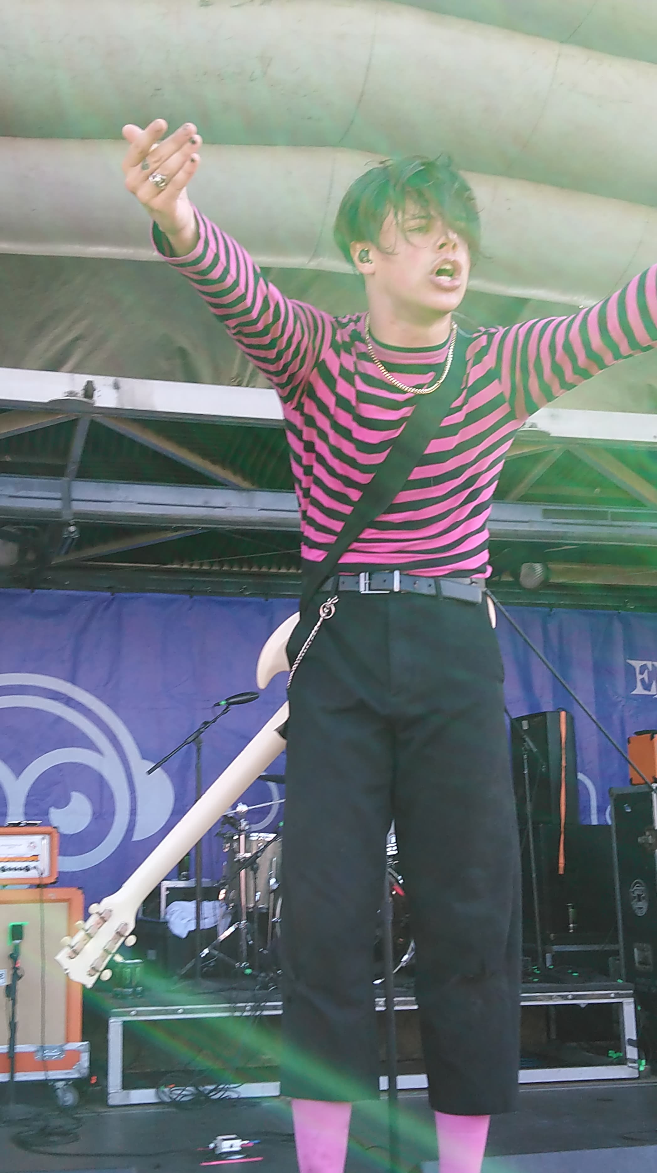 Yungblud (Andy Andreas) Warped Tour