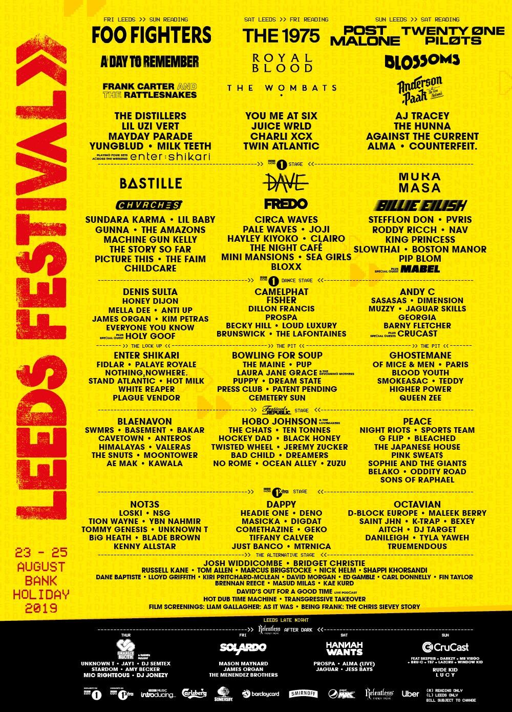 Leeds Festival 2019