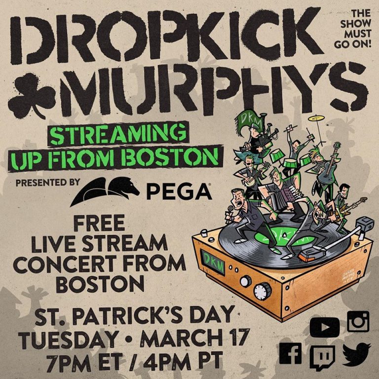 dropkick murphys streaming up from boston shirt